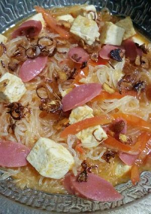 Foto resep Bihun Kuah Asam Pedas