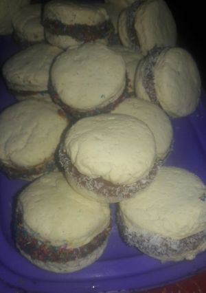 Una foto de Alfajores de maizena
