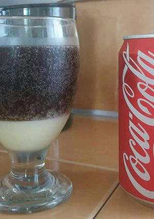 Foto resep Soda Susu Gembira : Cara Lain Menikmati Coca Cola