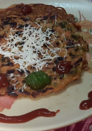 વેજીટેબલ પનીર ચીલા (Vegetable Paneer Chila Recipe In Gujarati) રેસીપી મુખ્ય ફોટો