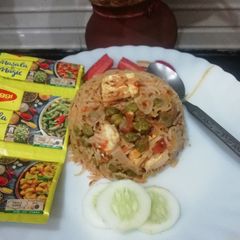 A picture of Maggi Magic Masala Pulao.