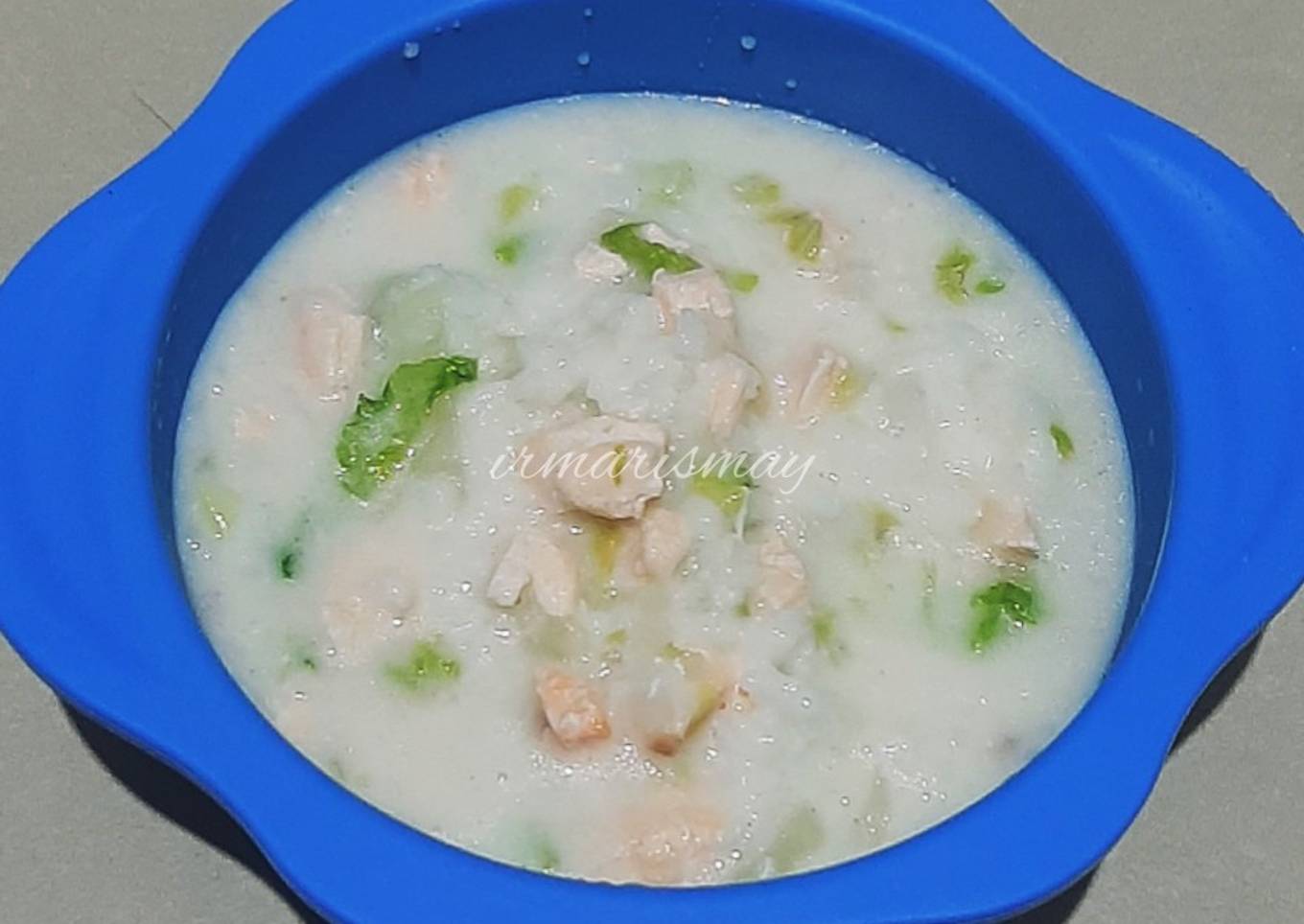357. #MPASI Salmon Risotto