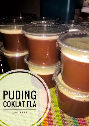 Foto resep Puding Coklat Fla