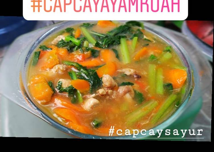 Resep Cap Cay Ayam Oleh Ismy Cookpad