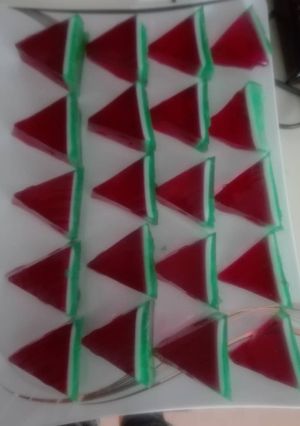 عکسی از دستور ژله هندونه
