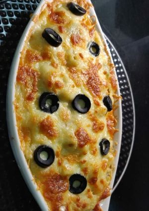 बैक्ड पास्ता (baked pasta recipe in Hindi) रेसिपी मुख्य फोटो