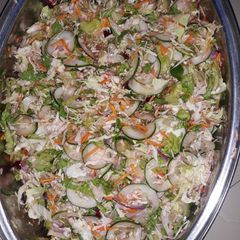 A picture of Chinese salad.