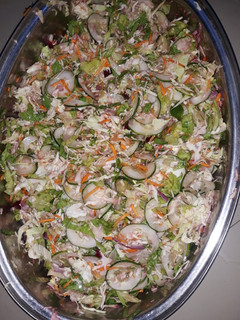 A picture of Chinese salad.