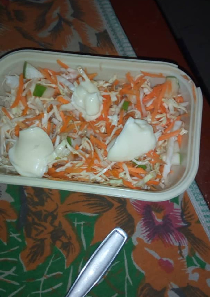 A picture of Coleslaw.