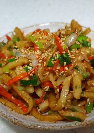 รูปของ ผัดโอเด้งเกาหลี (오뎅볶음)แม่บ้านเกาหลี