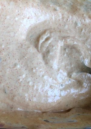 A picture of Elizabeth’s version of Big Mac Sauce.