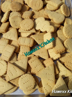 A picture of Melt in d mouth cookies.