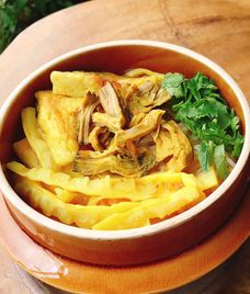 bún nghệ măng tươi