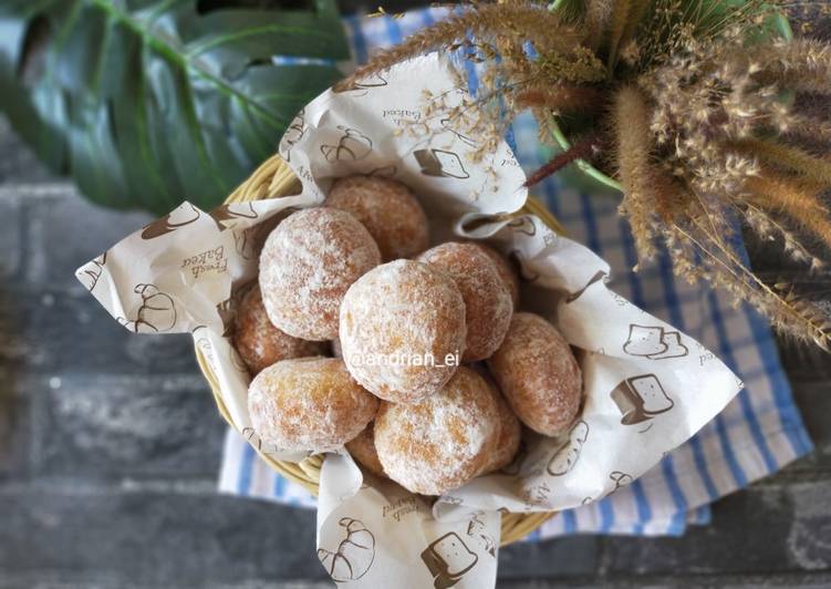 Cara Membuat Donut Balls Tanpa Ulen (Soft Dough) Enak dan Antiribet
