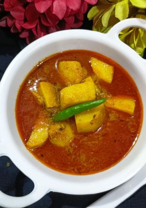 रसदार आलू टमाटर की सब्जी रेसिपी मुख्य फोटो