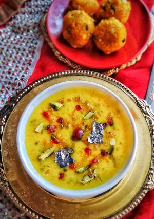 A picture of Boondi ki Kheer.
