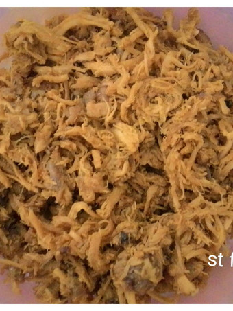 Resep Ayam suwir…manis gurih Istimewa