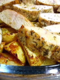 Foto de Peito de Perú com Batatas Assadas
