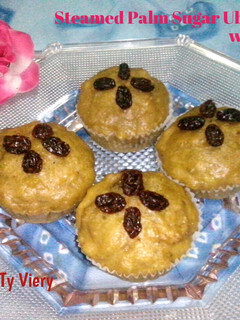 Foto resep Muffin Ubi Kukus Gula Merah Kismis