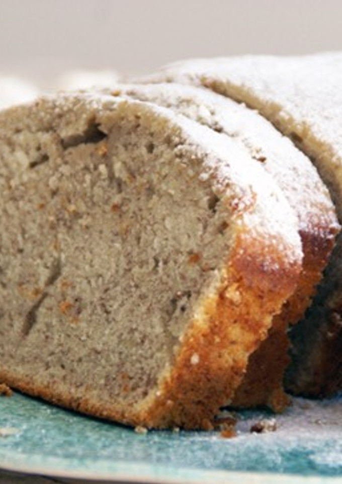 Una foto de Budín de banana sin huevo