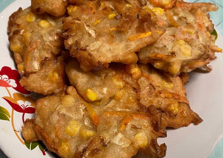 Cara Memasak Cepat Bakwan jagung Enak Sederhana