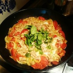 A picture of Tuna and Scrambled Egg Stir Fry.
