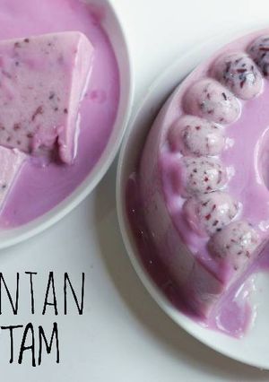 Foto resep Puding tape ketan hitam