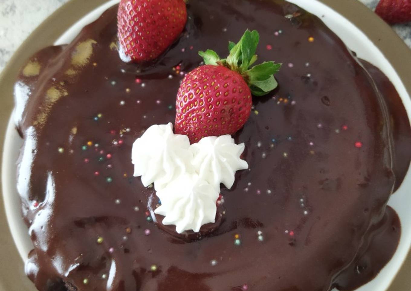 Super Moist Steamed Chocolate Cake (Bolu coklat kukus no mixer)