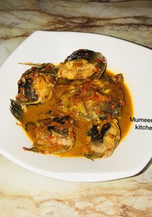 A picture of Catfish peppersoup.