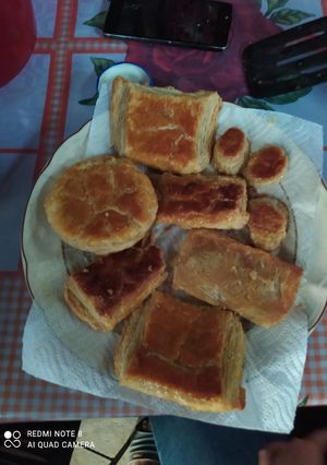 Una foto de Formas de la masa hojaldre