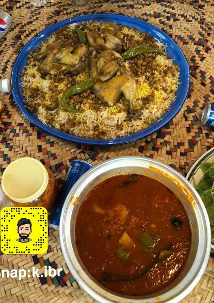 صورة لوصفة مجبوس دجاج كويتي