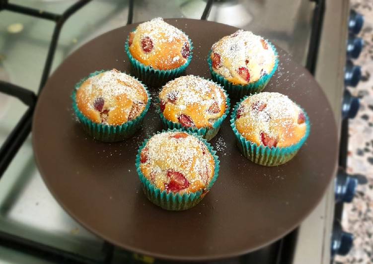 Muffin leggeri alle ciliegie!