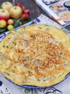 Hình của món Trứng Chiên Cà Rốt.