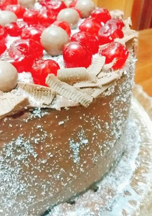 صورة لوصفة كيك الشوكولاته