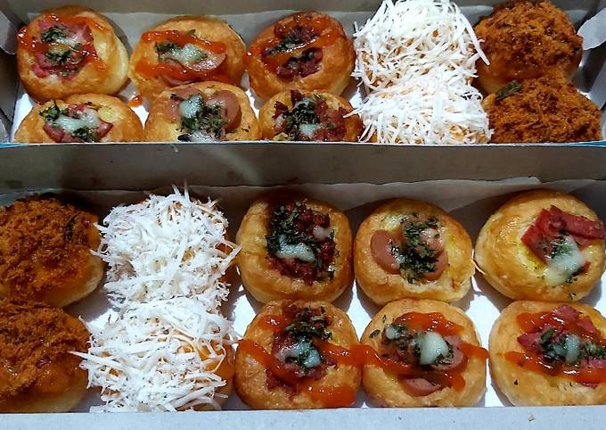 Bagaimana Menyiapkan Donat mini rasa gurih, Bikin Ngiler