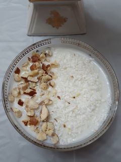 صورة لوصفة ارز باللبن
