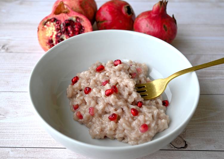 Risotto alla melagrana