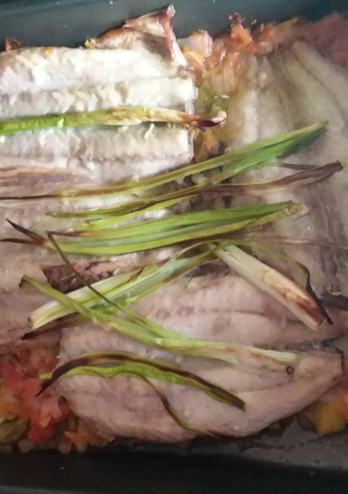 Una foto de 🐟Caballas al horno