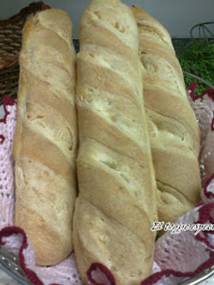 Una foto de Pan de baguet
