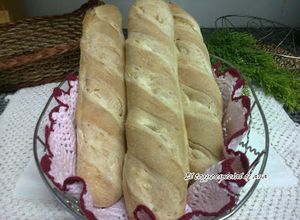 Una foto de Pan de baguet