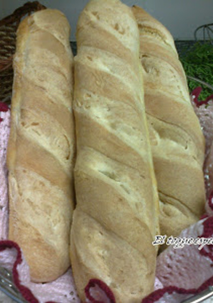 Una foto de Pan de baguet