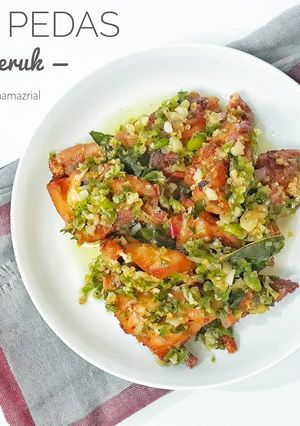 Foto resep Ayam Pedas Daun Jeruk
