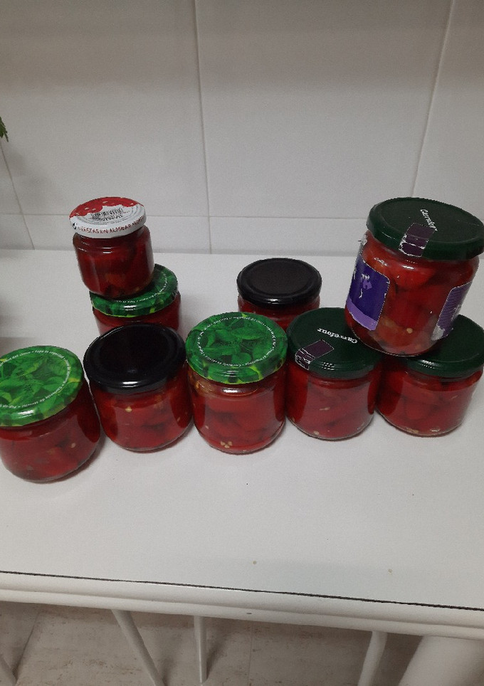 Una foto de Conserva de pimiento morrón
