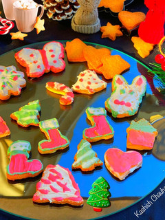 A picture of Christmas Cookies.