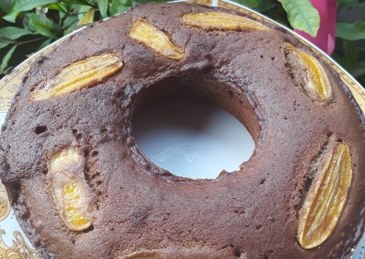 Resep Bolu Pisang coklat Anti Gagal