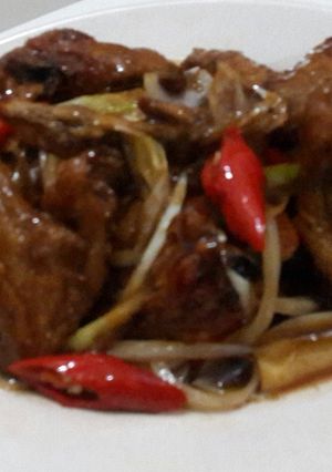 Foto resep Ayam goreng Saus Inggris