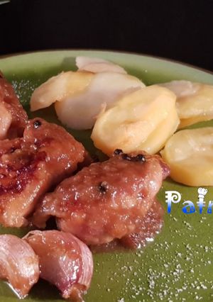 Una foto de Pollo a la Cola-Cola