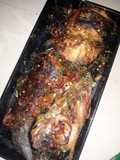 Baked cat fish