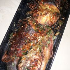 Baked cat fish A picture of Baked cat fish.