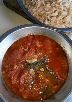 Una foto de Salsa de tomate natural